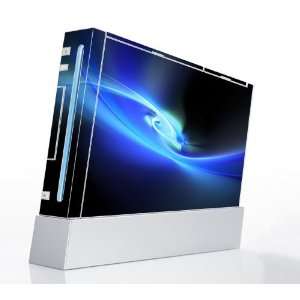  Nintendo Wii Console Decal Skin   Neon Eyes: Video Games