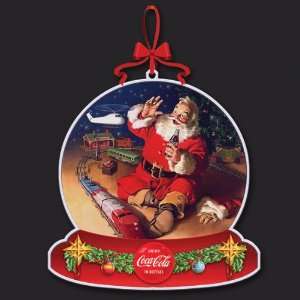   Coca Cola Santa Claus Christmas Ornaments 4.25 Home & Kitchen