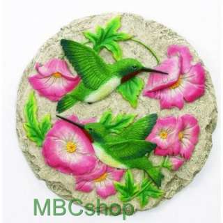 Birds Resin Stepping Stone / Decorative Wall Plaque, FS  