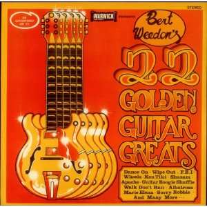  22 golden guitar greats LP BERT WEEDON Music