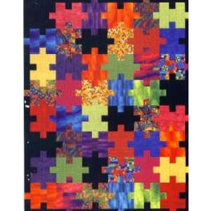   5540 PT The Quilters Puzzle Wall Quilt Pattern Arts, Crafts & Sewing