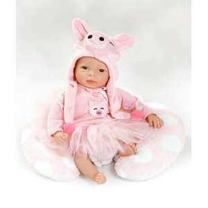  LifeLike Baby Dolls, This Little Piggy, 11 inch (Weighted 