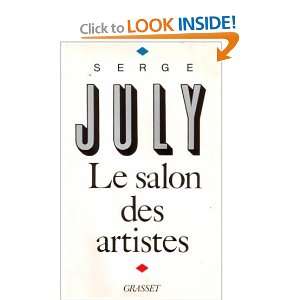  Le salon des artistes Serge July Books
