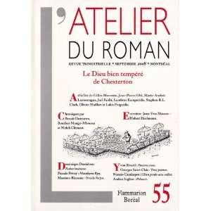  Revue lAtelier du roman, no 55 (9782764606209) Collectif 