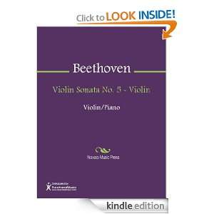 Violin Sonata No. 5   Violin Sheet Music Ludwig van Beethoven  