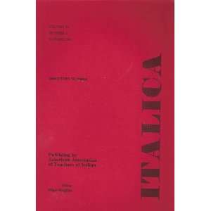  Italica Volume 58, #2, Summer 1981, Directory Number 