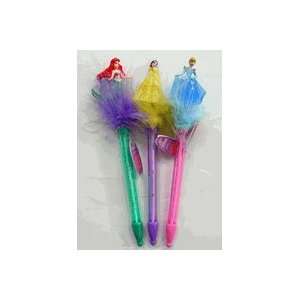  Disney Character Feather Light Up Pens: Office Products