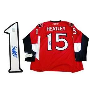    Dan Heatley Autographed Ottawa Senators Jersey: Sports & Outdoors