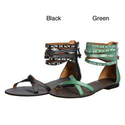 Nine West Womens Captivate Leather Sandals  Overstock
