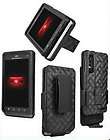 NEW MOTOROLA DROID 3 SHELL HOLSTER COMBO w/ KICKSTAND ~ OEM VERIZON 