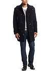 Cole Haan Mens Plush Duffle Coat with Toggles 531AG978 Black Large 