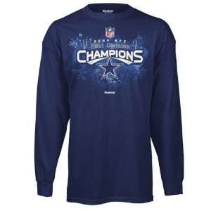  Dallas Cowboys 2009 Division Champions Long Sleeve T Shirt 