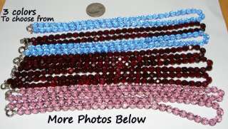   beaded NECKLACE Your choice of color costume jewelry Germany  