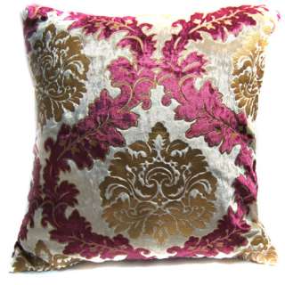   Embroider Aster Velvet Cushion/Pillow/Throw Cover*Custom Size*  