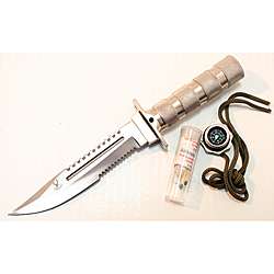 Defender Heavy Duty 10.5 Inch Survival Knife with Sheath  Overstock 