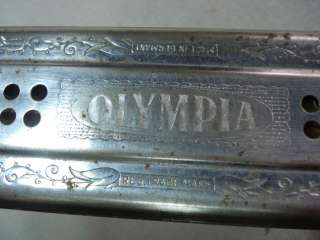 WWII ORIGINAL GERMAN SOLDIER’S MOUTH HARMONICA OLYMPIA  