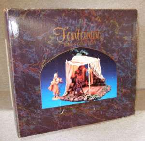 Fontanini Nativity Village Kings Gold Tent #50254~w/box  