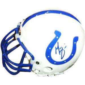   Harrison Indianapolis Colts Autographed Riddell Authentic Mini Helmet