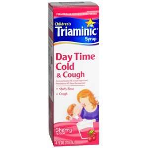   Pack of 5  TRIAMINIC COLD/COUGH DAY TIME 4OZ NOVARTIS CONSUMER HEALTH