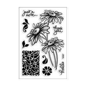  Stampendous Perfectly Clear Stamps 4X6 Sheet Daisy Stem 