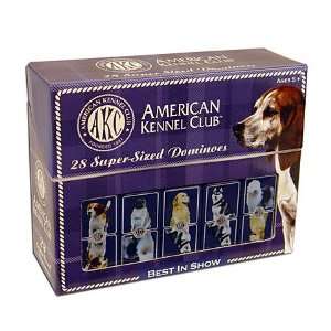  American Kennel Club Super Sized Dominoes   Dogs Toys 