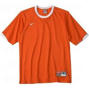  Nike Tiempo S/S Jersey   Mens   Orange/White/White Sports 