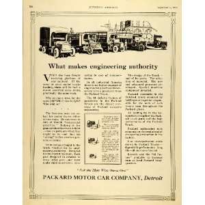  1920 Ad Motor Trucks Transportation Packard Motor Co Detroit 