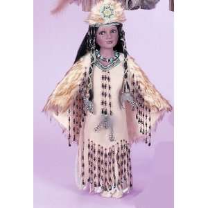   Water 20in Porcelain Indian Show Stoppers Doll R874: Toys & Games