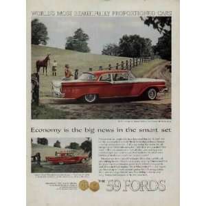  Economy is the big news in the smart set  1959 FORD 