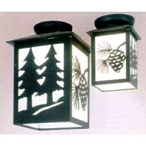  Twin Tree Ceiling Porch Light   Small