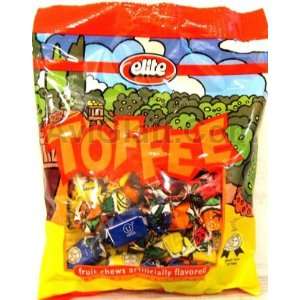 Elite Fruit Flavored Toffee Candy 6 oz Grocery & Gourmet Food