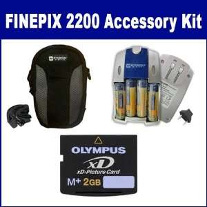 Fujifilm Finepix 2200 Digital Camera Accessory Kit includes: XD2GB 