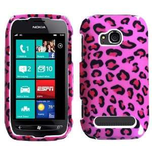   Leopard Skin Phone Protector Faceplate Cover  For NOKIA 710(LUMIA