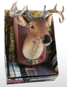Buck the Animated Singing Deer Head Desk Trophy  