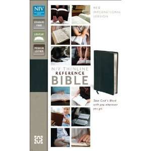  NIV Thinline Reference Bible [Leather Bound] Zondervan 