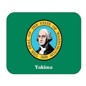  US State Flag   Yakima, Washington (WA) Mouse Pad 