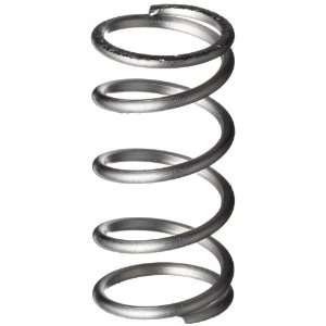  Spring, 302 Stainless Steel, Inch, 0.24 OD, 0.024 Wire Size, 0 