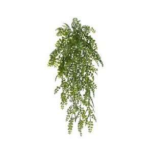  31 Plastic Holly Hanging Bush Green (Pack of 12)