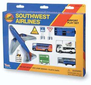 Real Toys Southwest Airlines Airport 12 Piece Play Set  