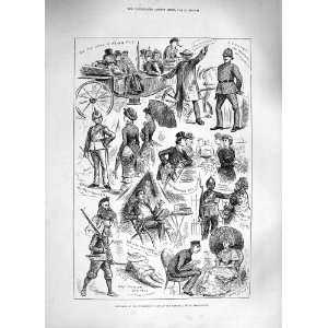   1883 WIMBLEDON CAMP NATIONAL RIFLE ASSOCIATION SPORT