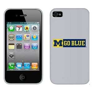  University of Michigan Go Blue on AT&T iPhone 4 Case by 