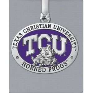 TCU Horned Frogs Logo Ornament 