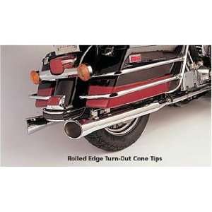  Santee Rolled Edge Turn Out Cone Tips Mufflers Touring For 