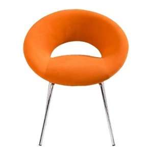 Orange Flux Set of Two Modern Chair 