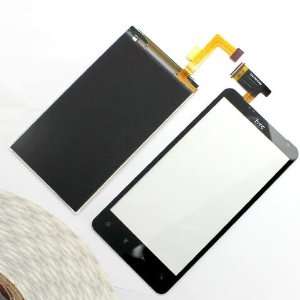 Black Full LCD Screen Display Monitor+Touch Touchscreen Digitizer+Lens 