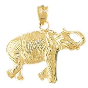   14K Gold Pendant Elephant 2.5   Gram(s) CleverEve Jewelry