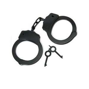  Metal Handcuffs Double Locking   Black: Everything Else