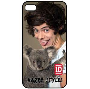 HARRY STYLES with KOALA BEAR ONE DIRECTION 1D Apple iPhone 4 4s Hard 