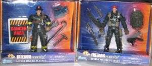 NEW Freedom Force Playsets (2) Fireman & Red Beret NIP 680108003358 