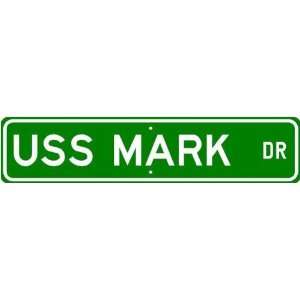  USS MARK AKL 12 Street Sign   Navy